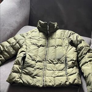 Marc Jacobs Dark Olive Puffer Jacket
